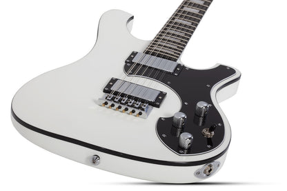 Schecter Stargazer-12 Gloss White 679 guitar open box
