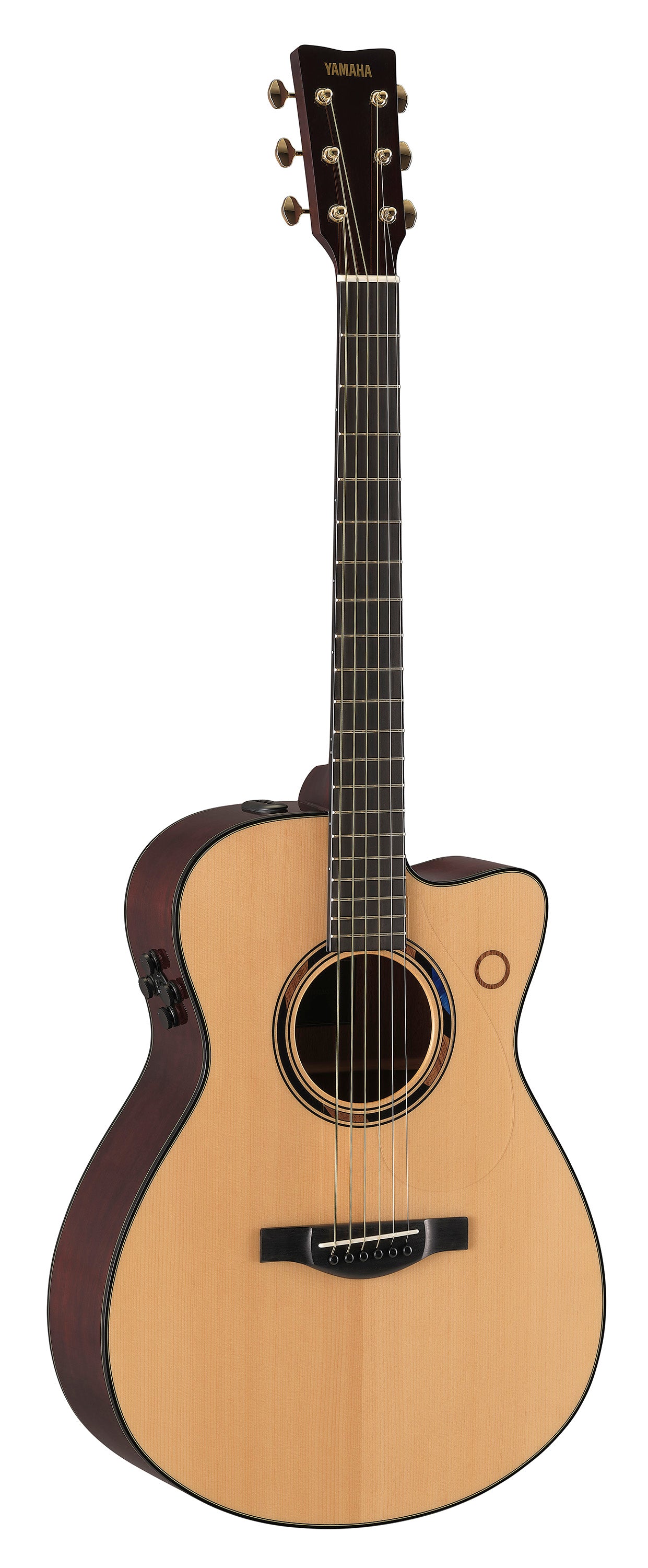 Yamaha TAS3 C NT Concert TransAcoustic Natural acoustic guitar