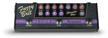 Tech 21 SansAmp Character Plus Fuzzy Brit Guitar Pedal