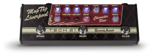 Tech 21 SansAmp Character Plus Mop Top Liverpool guitar pedal