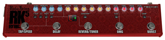 Tech 21 Richie Kotzen Signature FlyRig V2 Sansamp guitar pedal