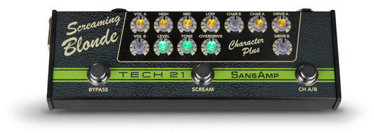 Tech 21 SansAmp Character Plus Screaming Blonde Guitar pedal