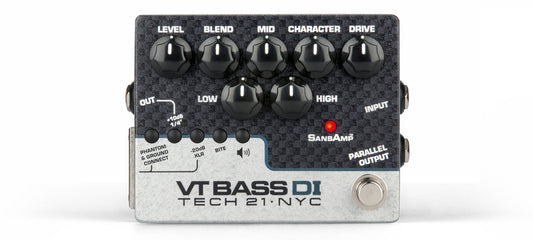 Tech 21 SansAmp Character Series VT Bass DI pedal