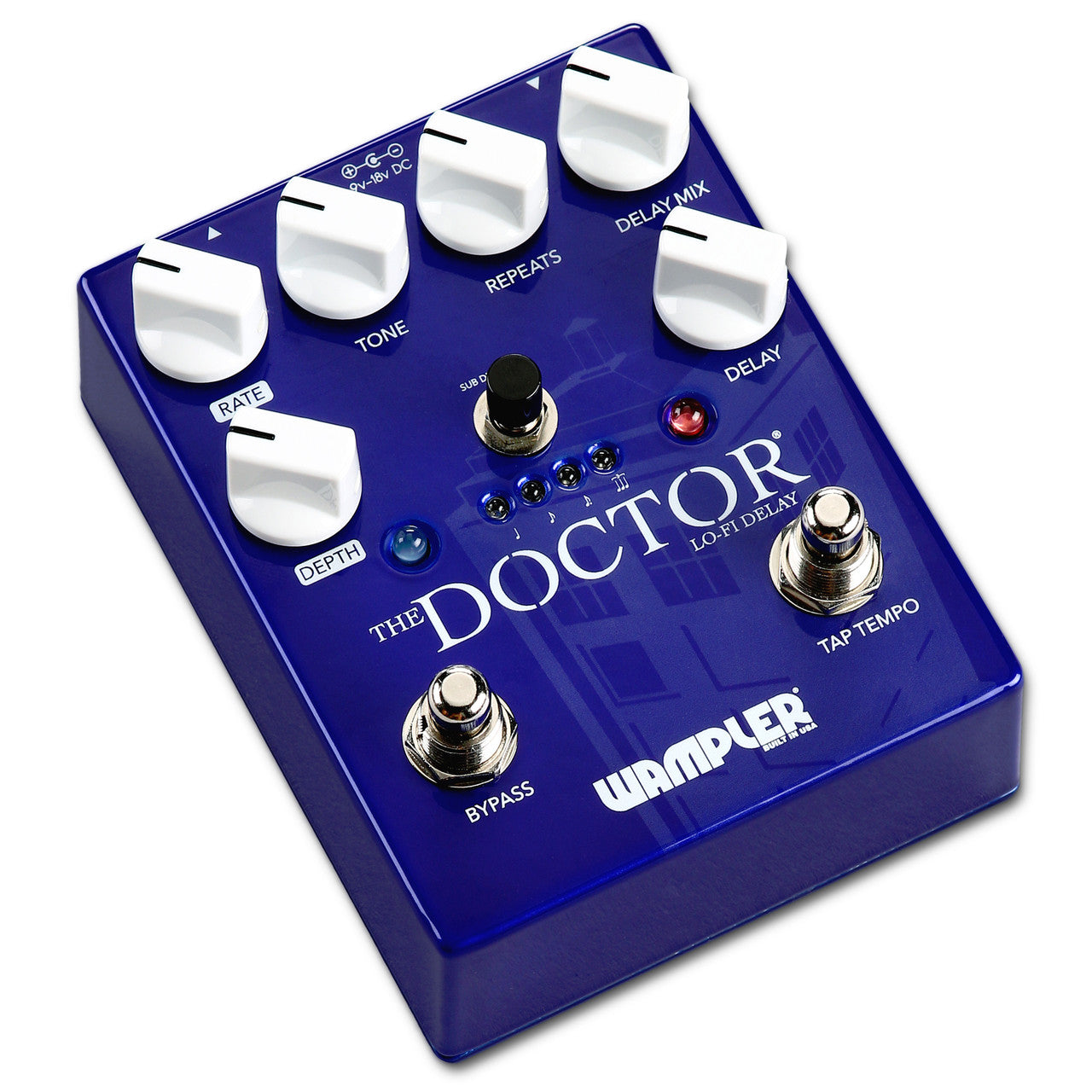 Wampler The Doctor LoFi Ambient Delay effects pedal