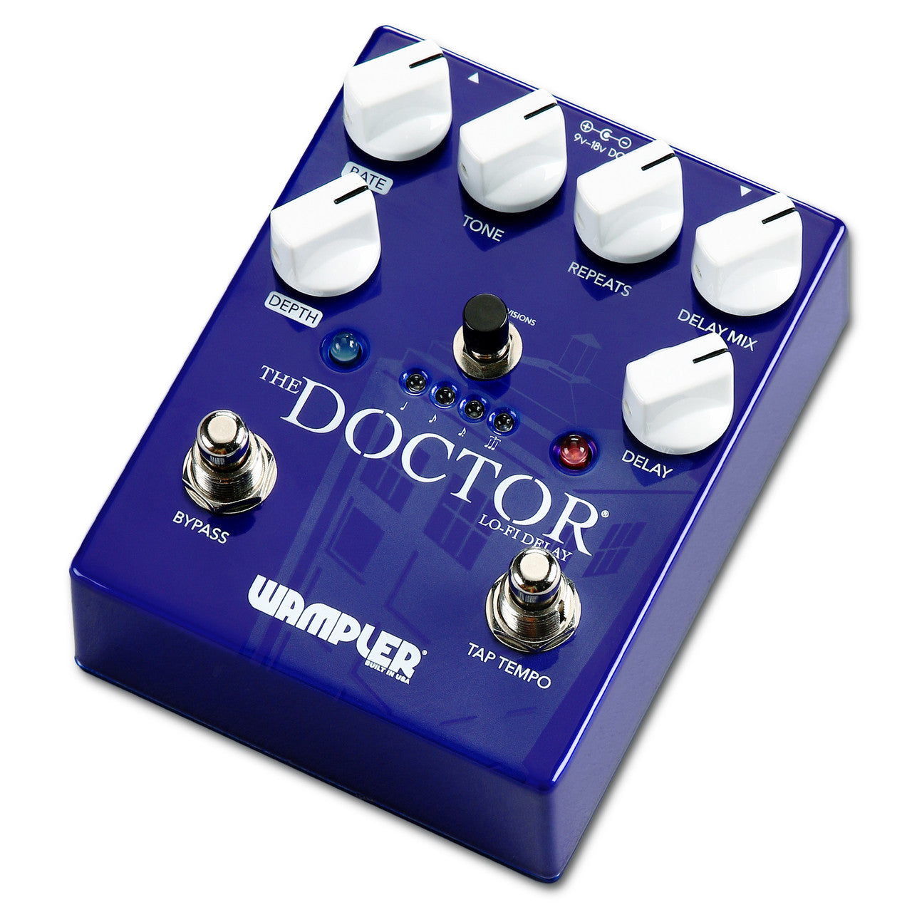 Wampler The Doctor LoFi Ambient Delay effects pedal