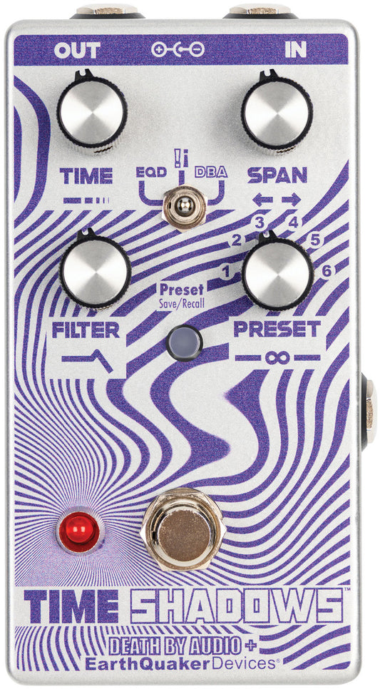 EarthQuaker Time Shadows V2 Subharmonic Multi-Delay Resonator