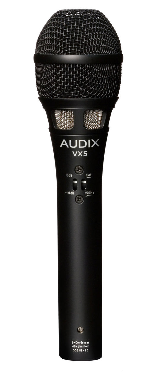 Audix VX5 Condenser Vocal Microphone for live, broadcast and recording