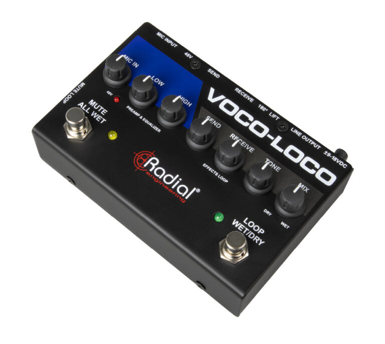 Radial Voco-Loco Microphone Effects Switcher Open Box