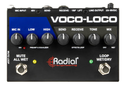 Radial Voco-Loco Microphone Effects Switcher Open Box