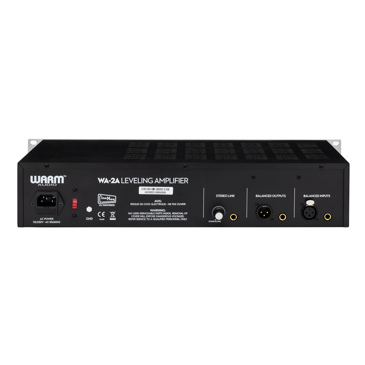 Warm Audio WA-2A Tube Optical Compressor open-box