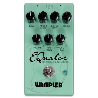 Wampler EQuator Advanced Audio Equalizer effects pedal