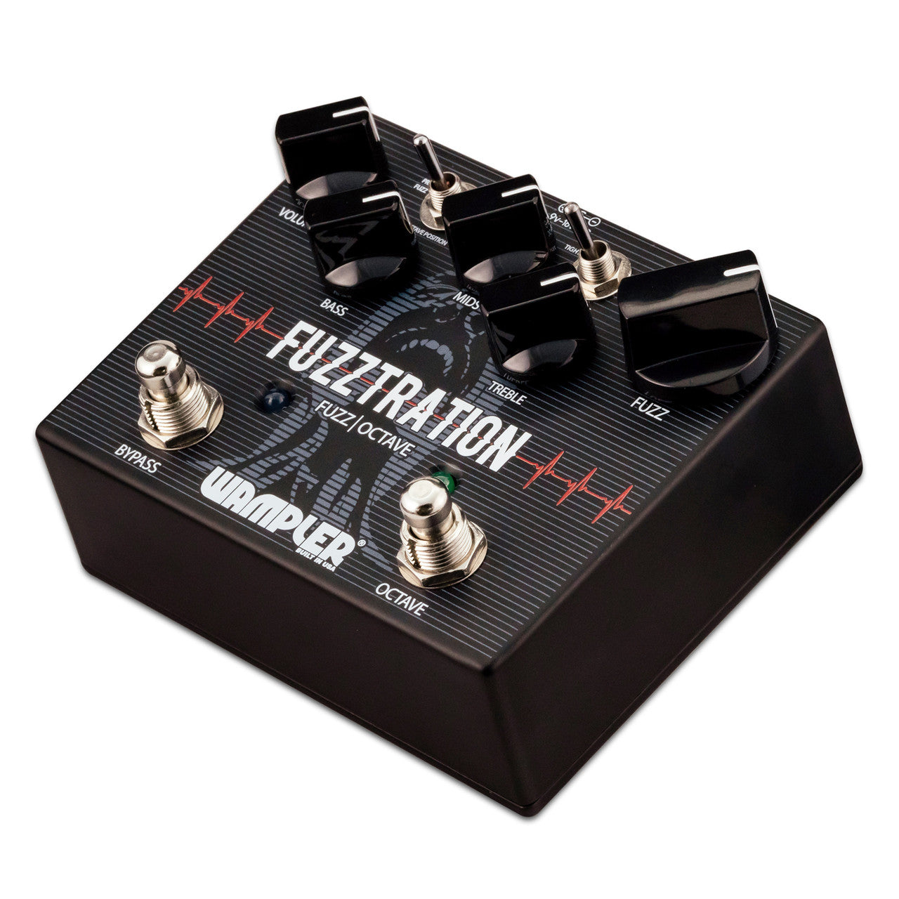 Wampler Fuzztration Fuzz and Octave guitar effects pedal