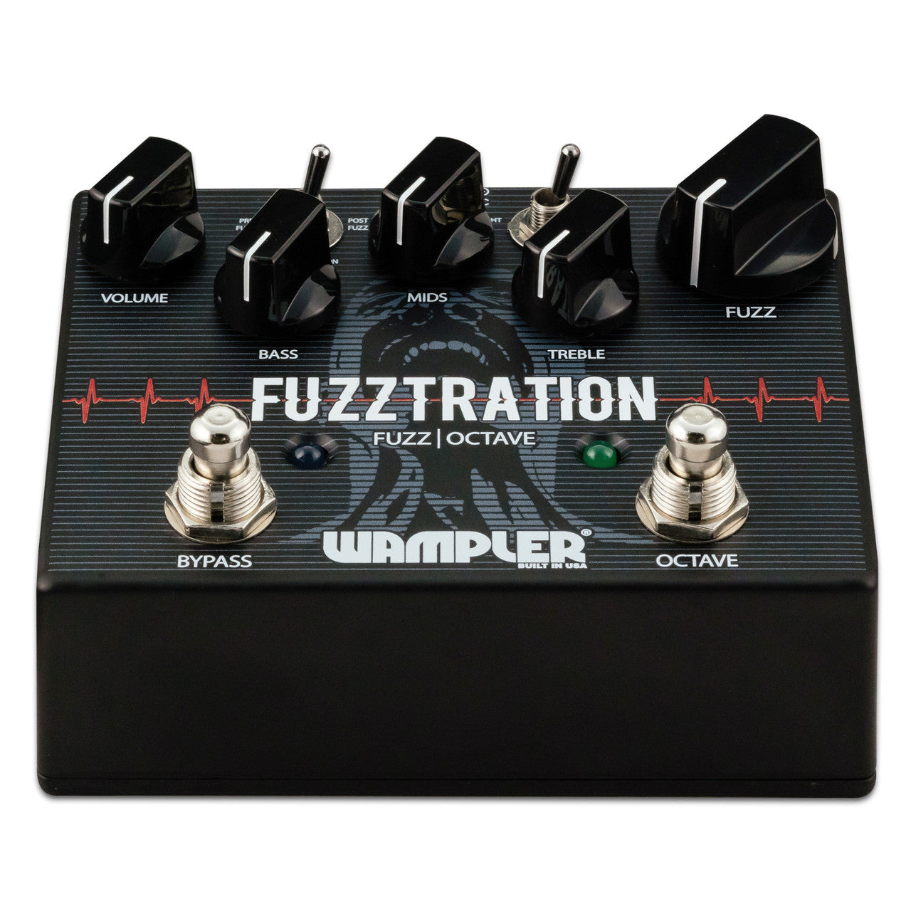 Wampler Fuzztration Fuzz and Octave guitar effects pedal