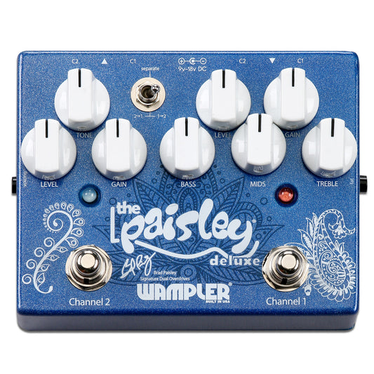 Wampler Paisley Deluxe Overdrive Guitar Pedal
