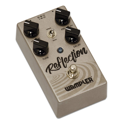 Wampler Reflection spring and plate reverb guitar effect pedal