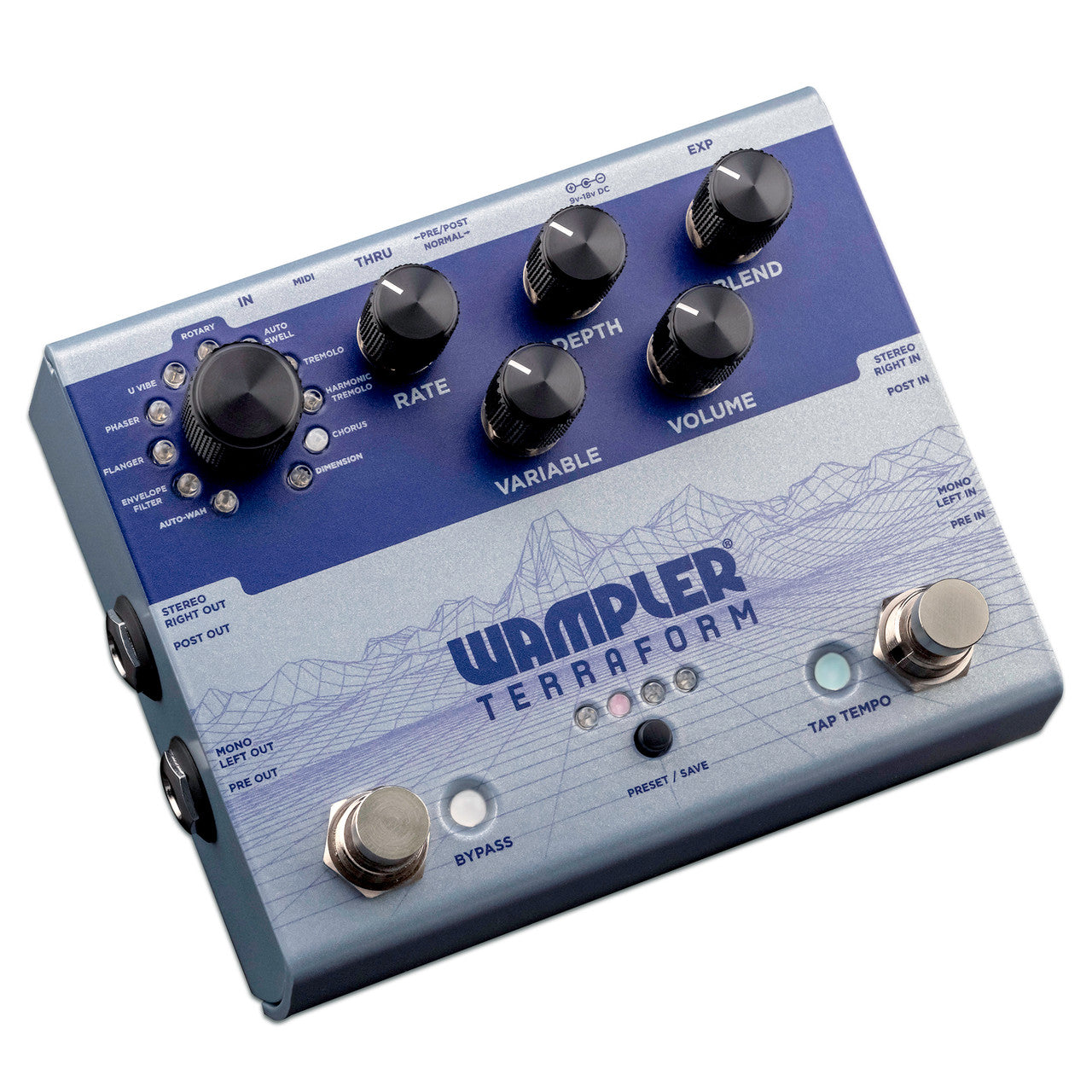 Wampler Terraform Stereo Modulation effect Pedal