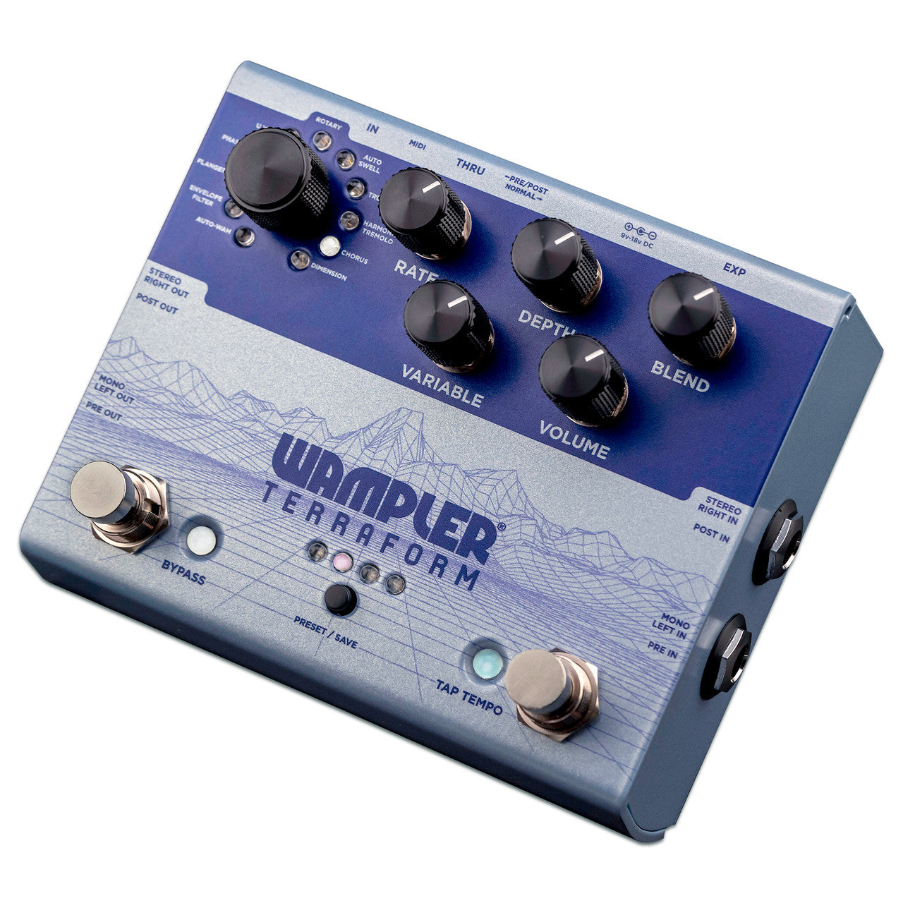 Wampler Terraform Stereo Modulation effect Pedal