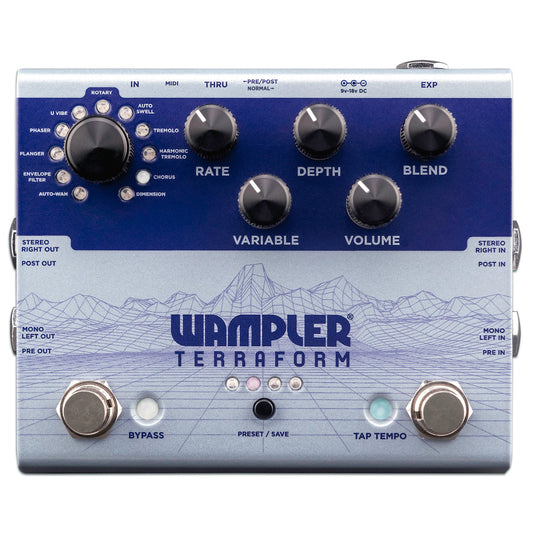 Wampler Terraform Stereo Modulation effect Pedal