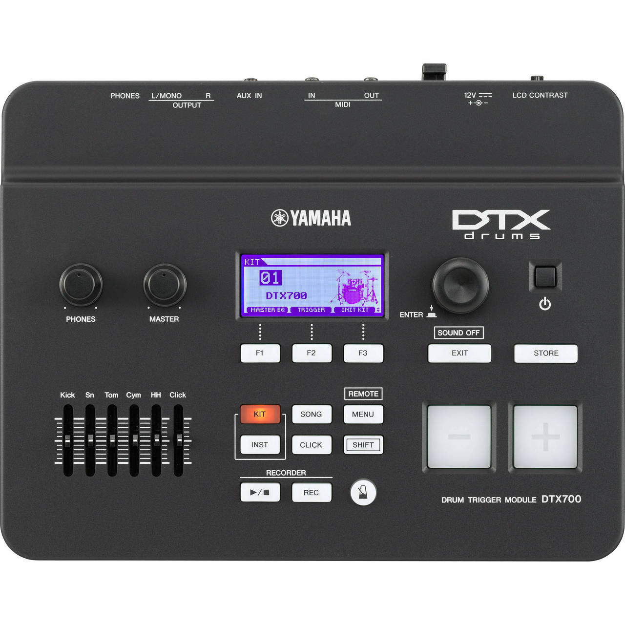 Yamaha DTX760HWK Electronic Drum Set store display