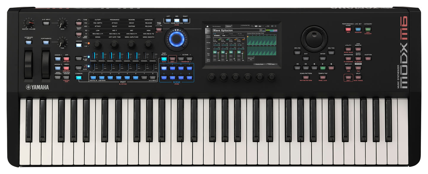 Yamaha MODX M6 61 key music synthesizer