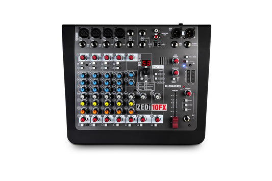 Allen & Heath Zedi-10FX Hybrid compact mixer  4×4 USB interface with FX