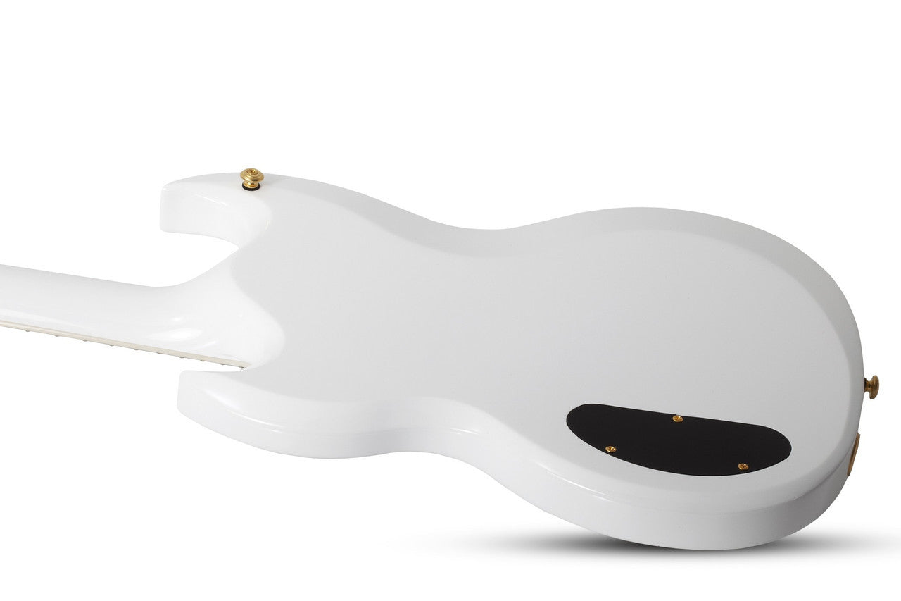 Schecter ZV-H6LLYW66D Zacky Vengeance Signature Electric Guitar - Gloss White open box
