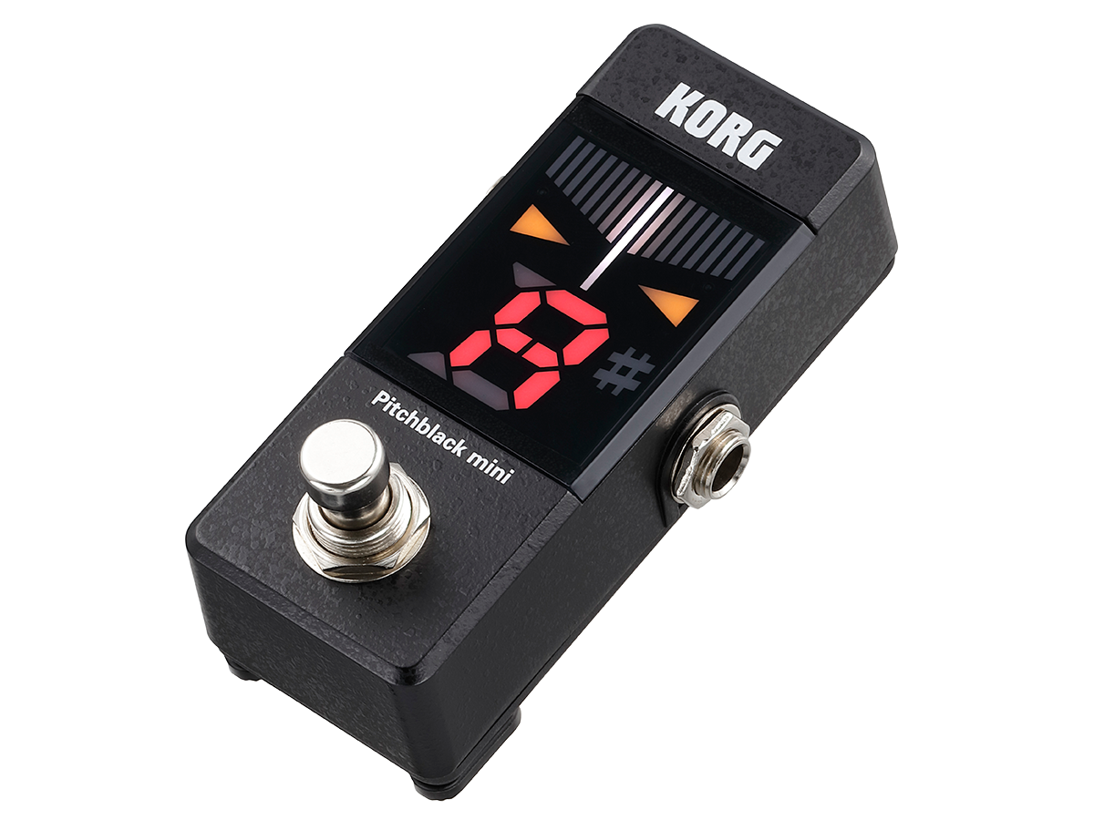 Korg Pitchblack mini pedal guitar tuner