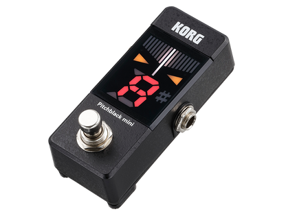 Korg Pitchblack mini pedal guitar tuner