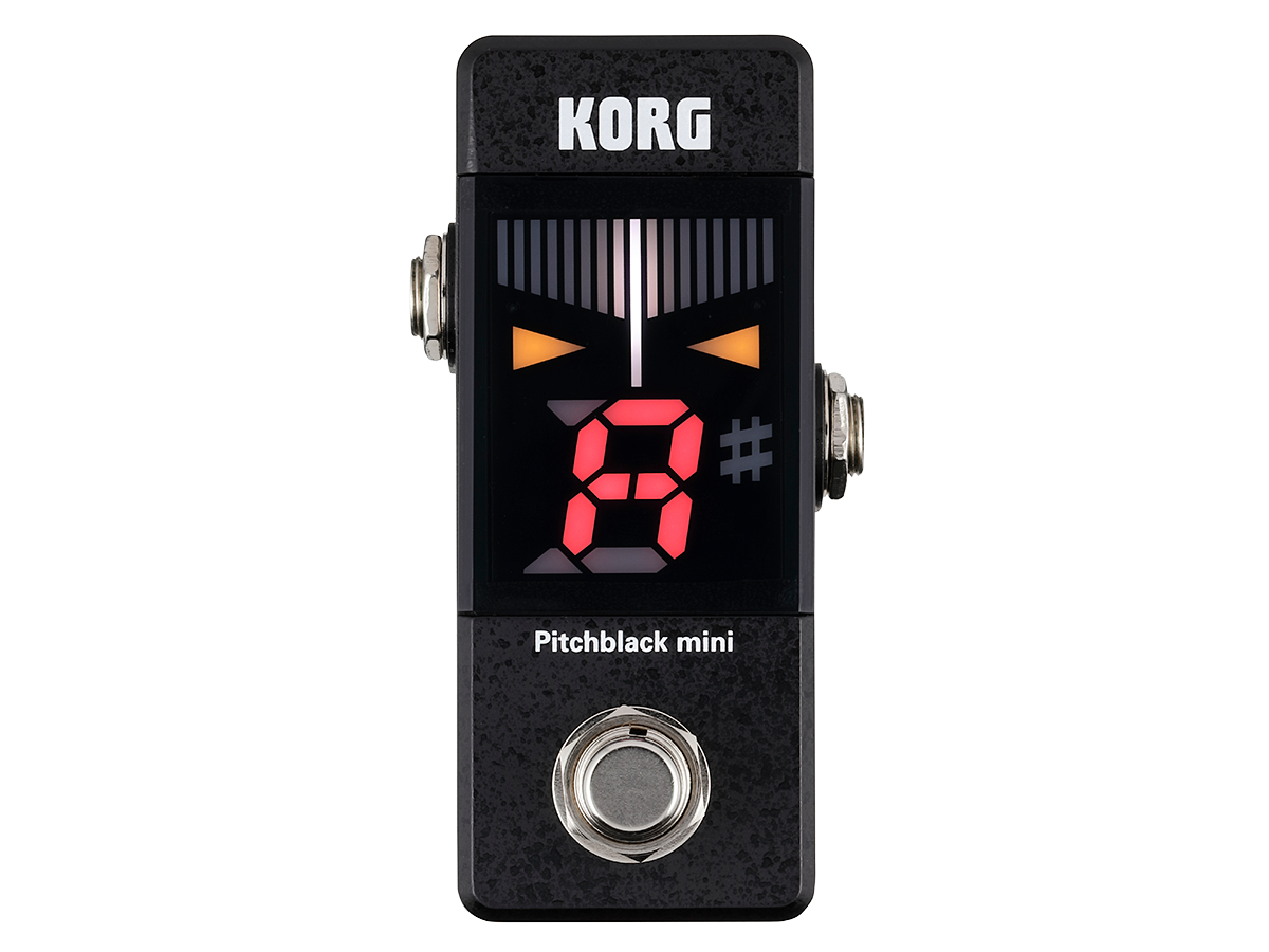 Korg Pitchblack mini pedal guitar tuner