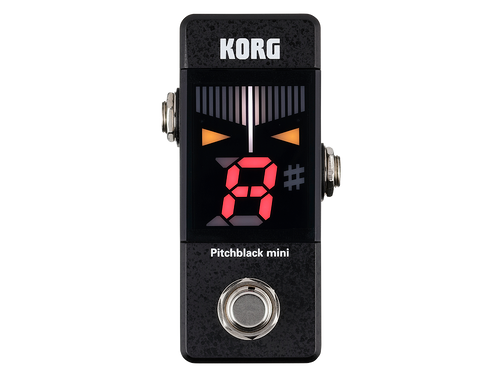 Korg Pitchblack mini pedal guitar tuner