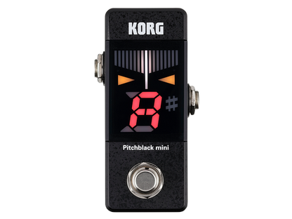 Korg Pitchblack mini pedal guitar tuner