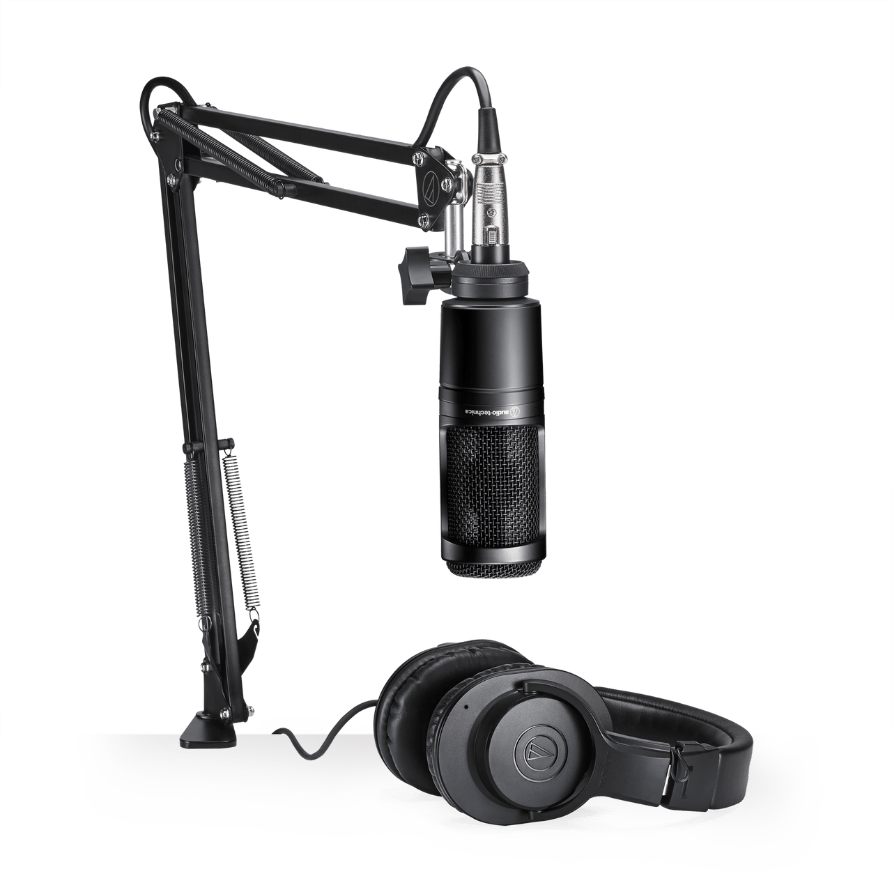Audio-Technica AT2020PK Podcasting Microphone Package