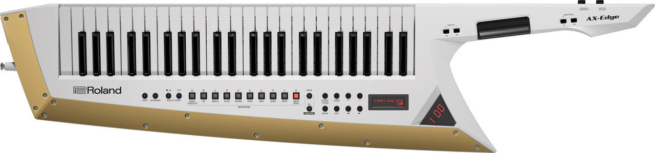 Roland AX-Edge 49-Key Keytar Synthesizer White
