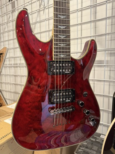Schecter Omen Extreme-6 Black Cherry 2004 Guitar open box