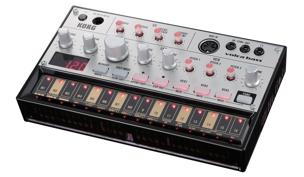 Korg Volca bass analogue bass machine