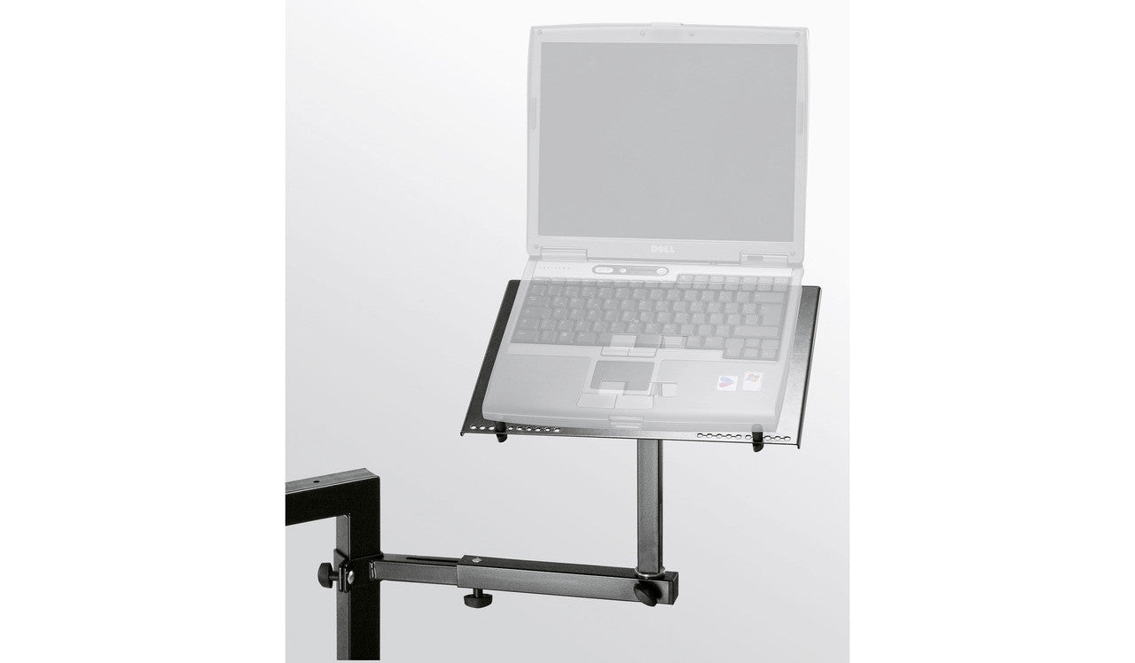 K&M 18815 Omega Laptop Shelf Keyboard Black