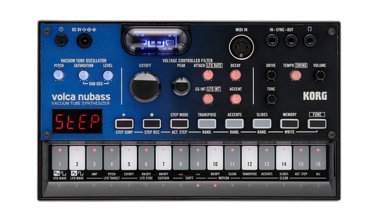 Korg Volca NuBass Vacuum Tube Bass Synthesizer