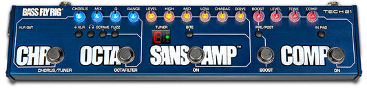 Tech 21 Bass Fly Rig Bass Multi-effects Pedal