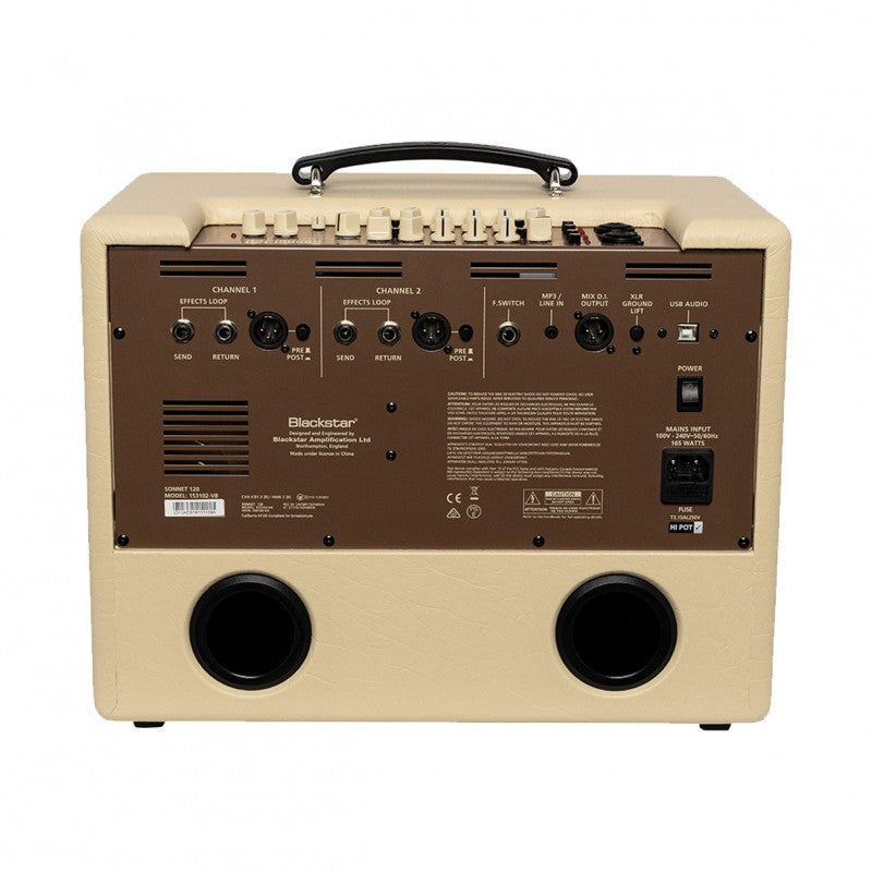 Blackstar Sonnet 120 Watt Acoustic guitar Amplifer Blonde
