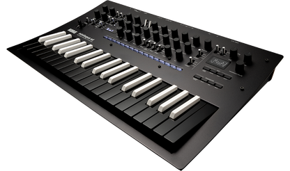 Korg minilogue xd analog synthesizer BW inverted open box