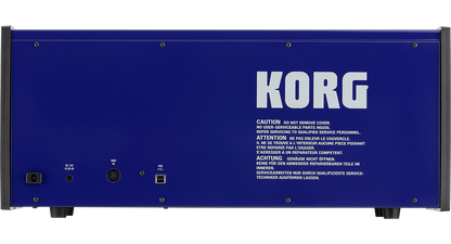 Korg MS-20 FS Monophonic Analog Synthesizer, 2 Oscillators, 37 Key, Blue