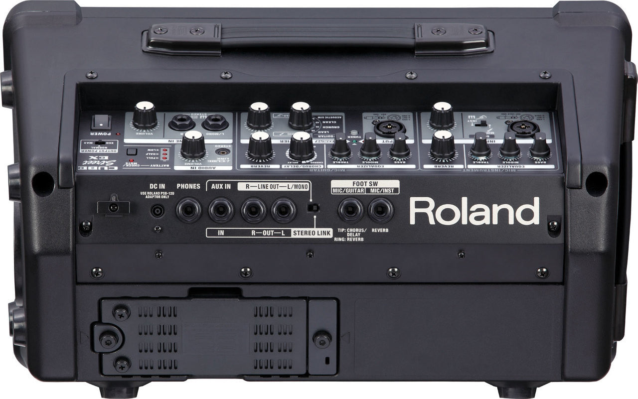 Roland Cube Street EX battery powered guitar amplifier