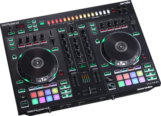 Roland DJ-505 2-Channel, 4-Deck DJ Controller for Serato DJ
