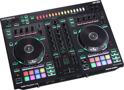 Roland DJ-505 2-Channel, 4-Deck DJ Controller for Serato DJ