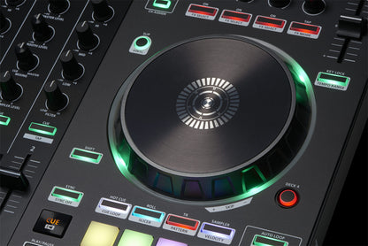 Roland DJ-505 2-Channel, 4-Deck DJ Controller for Serato DJ