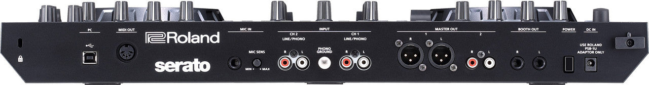 Roland DJ-505 2-Channel, 4-Deck DJ Controller for Serato DJ