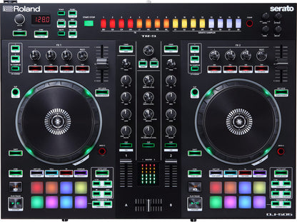 Roland DJ-505 2-Channel, 4-Deck DJ Controller for Serato DJ