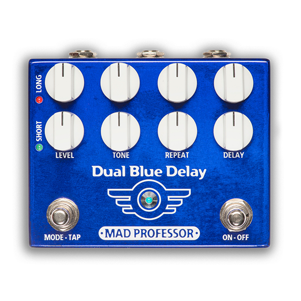 Mad Professor Dual Blue Delay guitar effects pedal