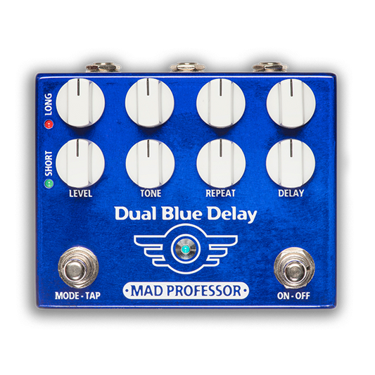 Mad Professor Dual Blue Delay guitar effects pedal