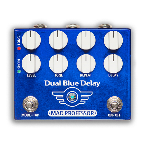Mad Professor Dual Blue Delay guitar effects pedal